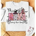 thumbnail image 1 of This Mama Loves Her Boos Sweatshirt, Halloween Ghosts Mama Pullover, Spooky Fall Sweatshirt, Cute Kids Boo, 1 of 5
