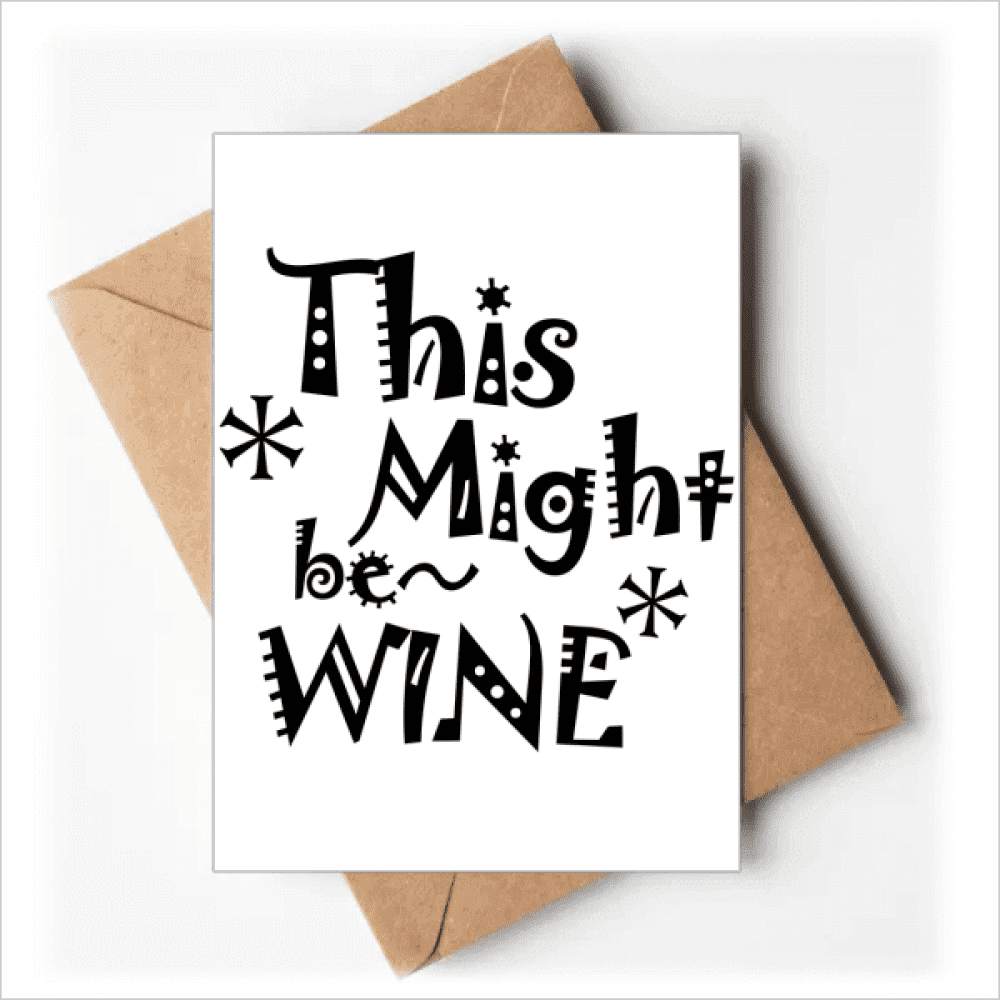 This Might Be Wine Quote Art Deco Fashion Greeting Cards You are Invited Invitations