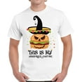 thumbnail image 1 of This is My Hamburger Costume Top Halloween Gift Shirt for Men - S M L XL 2XL 3XL 4XL 5XL Happy Halloween Graphic Tee - Funny Scary Holiday Tee T-Shirt Mens, 1 of 2