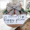 thumbnail image 1 of This My Happy Place Sign Porch Decor Wood Wall Signs Hanging Rustic Lake Cabin Welcome Art Door Decorations House Our Sweet Home G, 1 of 5