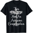 thumbnail image 1 of This Pastor Has An Awesome Congregation T-Shirt, 1 of 4