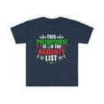thumbnail image 1 of This Phlebotomist is on the Naughty list Christmas Unisex T-shirt S-3XL, 1 of 2