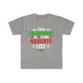 thumbnail image 1 of This Phlebotomist is on the Naughty list Christmas Unisex T-shirt S-3XL, 1 of 2
