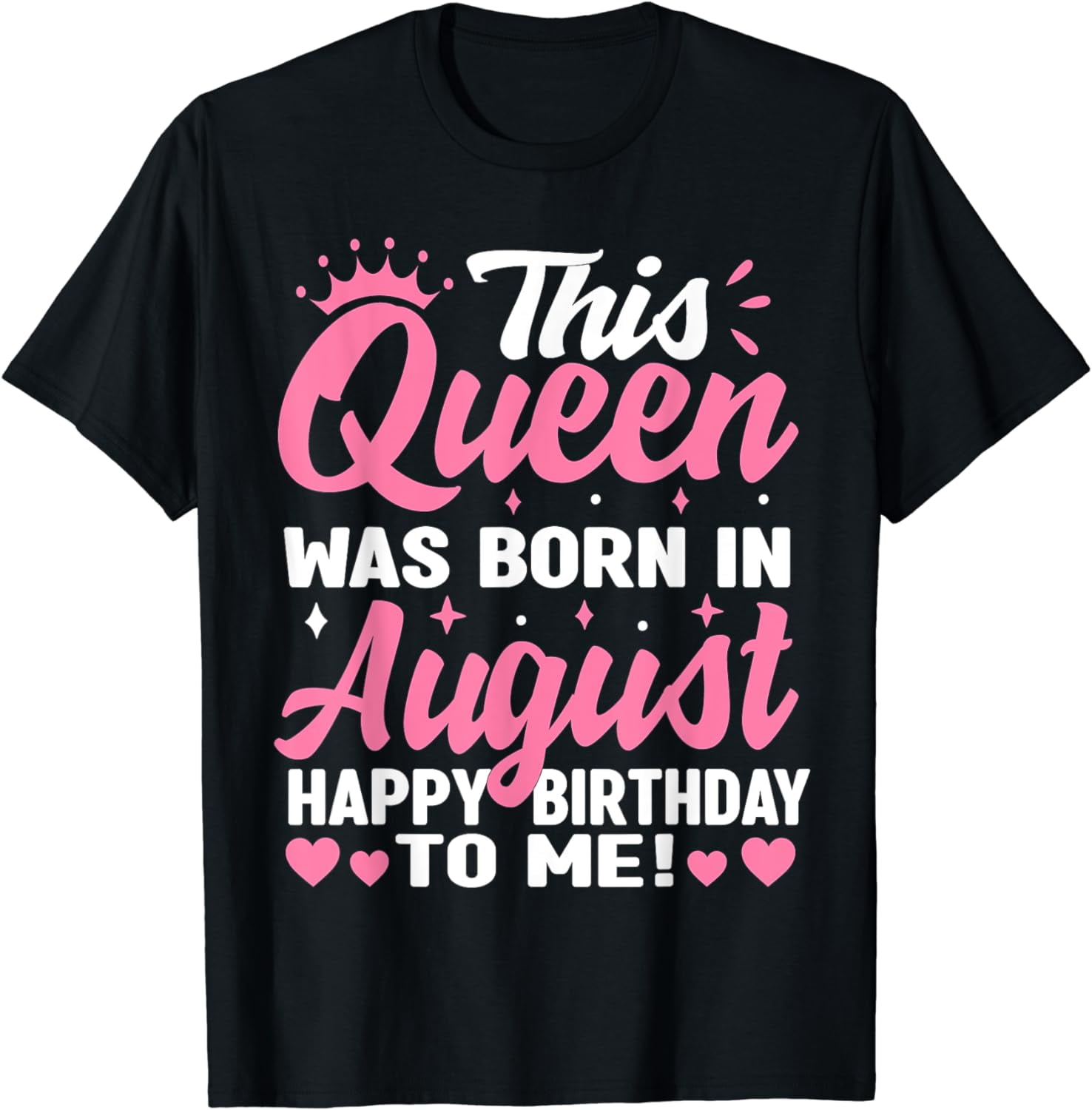 This Queen Was Born In September Happy Birthday To Me Women T Shirt Walmart