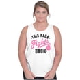 thumbnail image 1 of This Rack Fights Back Breast Cancer Tank Top Tee Shirt Women Brisco Brands X, 1 of 6