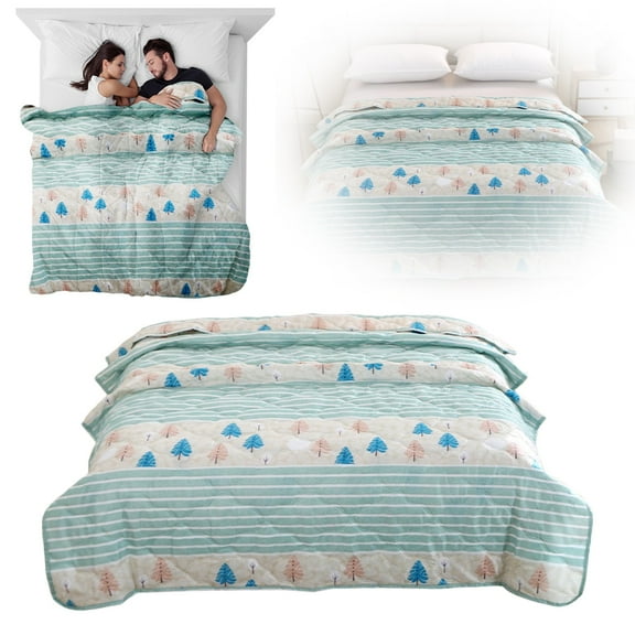 This Reversible Comforter Is Washable, Lightweight, Soft and Breathable, Keeping You Cool All Night Long