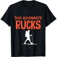 thumbnail image 1 of This Roommate Rucks Lover Bachpack Rucksack Ruck Rucking T-Shirt, 1 of 4