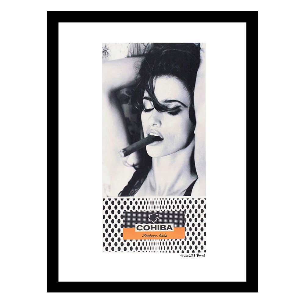 This Seductive Cigars Image is Captivating - Framed Print