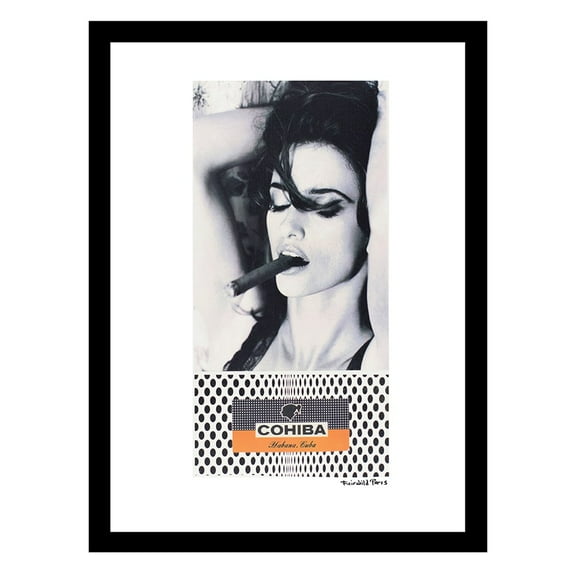 This Seductive Cigars Image is Captivating - Framed Print