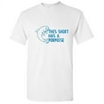 thumbnail image 1 of This Shirt Has a Porpoise Humor Novelty Aquatic Marine Mammals Sarcastic Graphic Tees Sarcasm Saying Christmas Birthday Gift Funny Mens T Shirt, 1 of 5