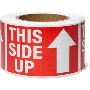 This Side Up 500 Labels per Roll 3"x5" by Sutter Signs
