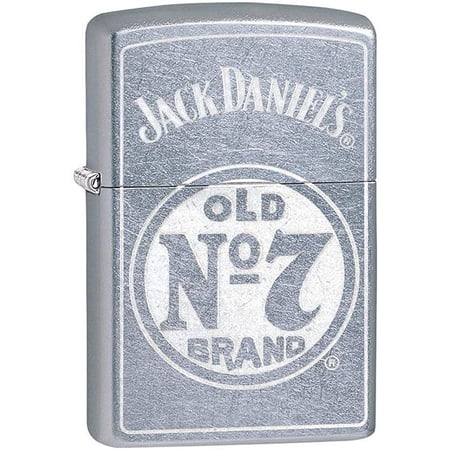 This Street Chrome™ windproof lighter Jack Daniel's® Old No. 7