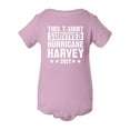 thumbnail image 1 of This T-Shirt Survived Hurricane Harvey Houston Texas 2017 DT Infant Baby Rib Bodysuit, 1 of 2