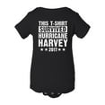 thumbnail image 1 of This T-Shirt Survived Hurricane Harvey Houston Texas 2017 DT Infant Baby Rib Bodysuit, 1 of 2