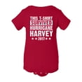 thumbnail image 1 of This T-Shirt Survived Hurricane Harvey Houston Texas 2017 DT Infant Baby Rib Bodysuit, 1 of 2