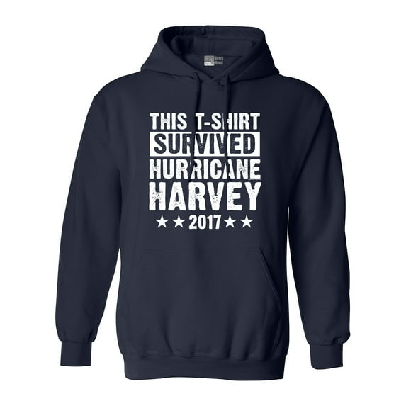 This T-Shirt Survived Hurricane Harvey Houston Texas 2017 DT Sweatshirt Hoodie