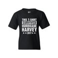 thumbnail image 1 of This T-Shirt Survived Hurricane Harvey Houston Texas 2017 DT Youth Kids T-Shirt Tee, 1 of 2