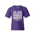 thumbnail image 1 of This T-Shirt Survived Hurricane Harvey Houston Texas 2017 DT Youth Kids T-Shirt Tee, 1 of 2