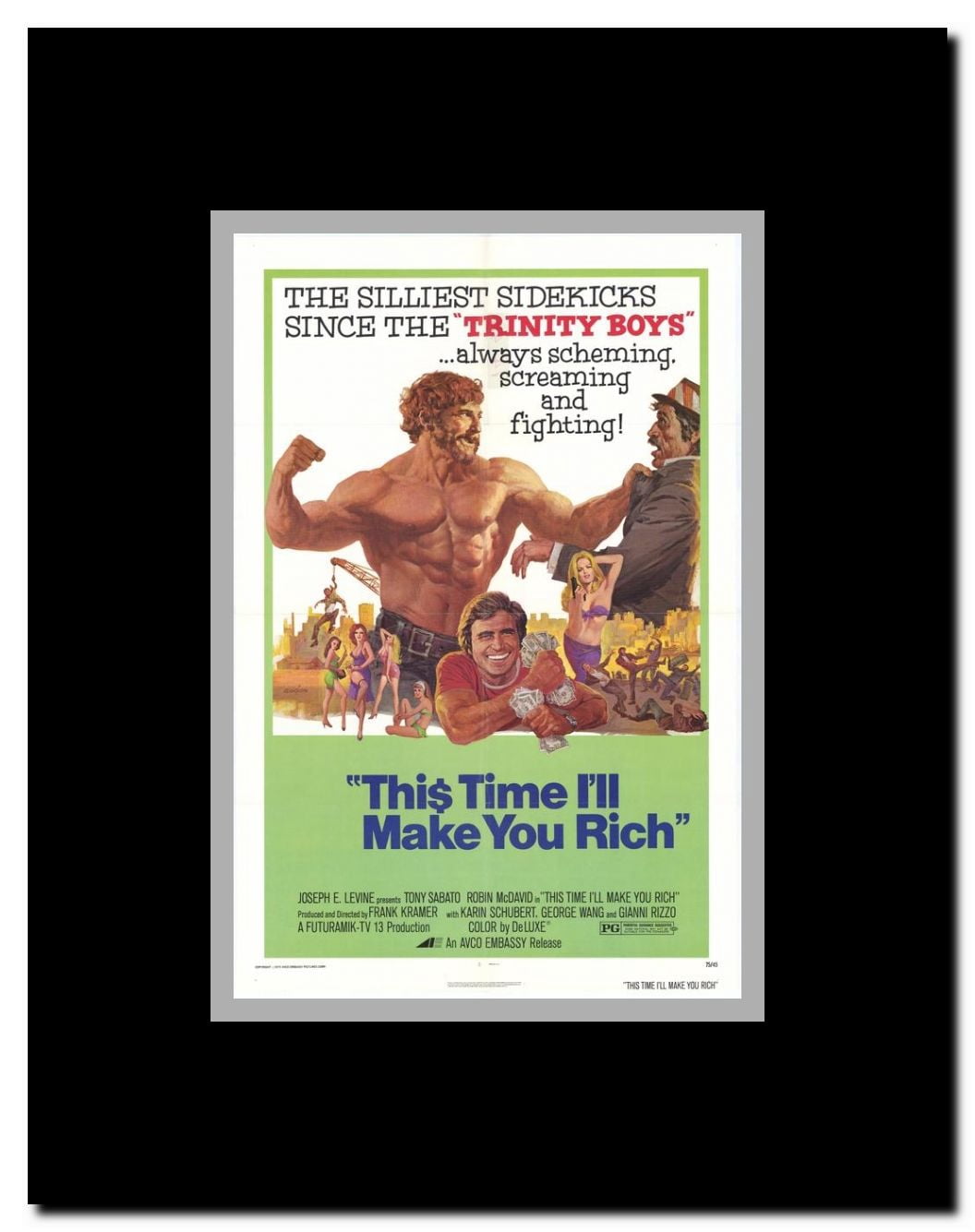 This Time I'll Make You Rich Framed Movie Poster