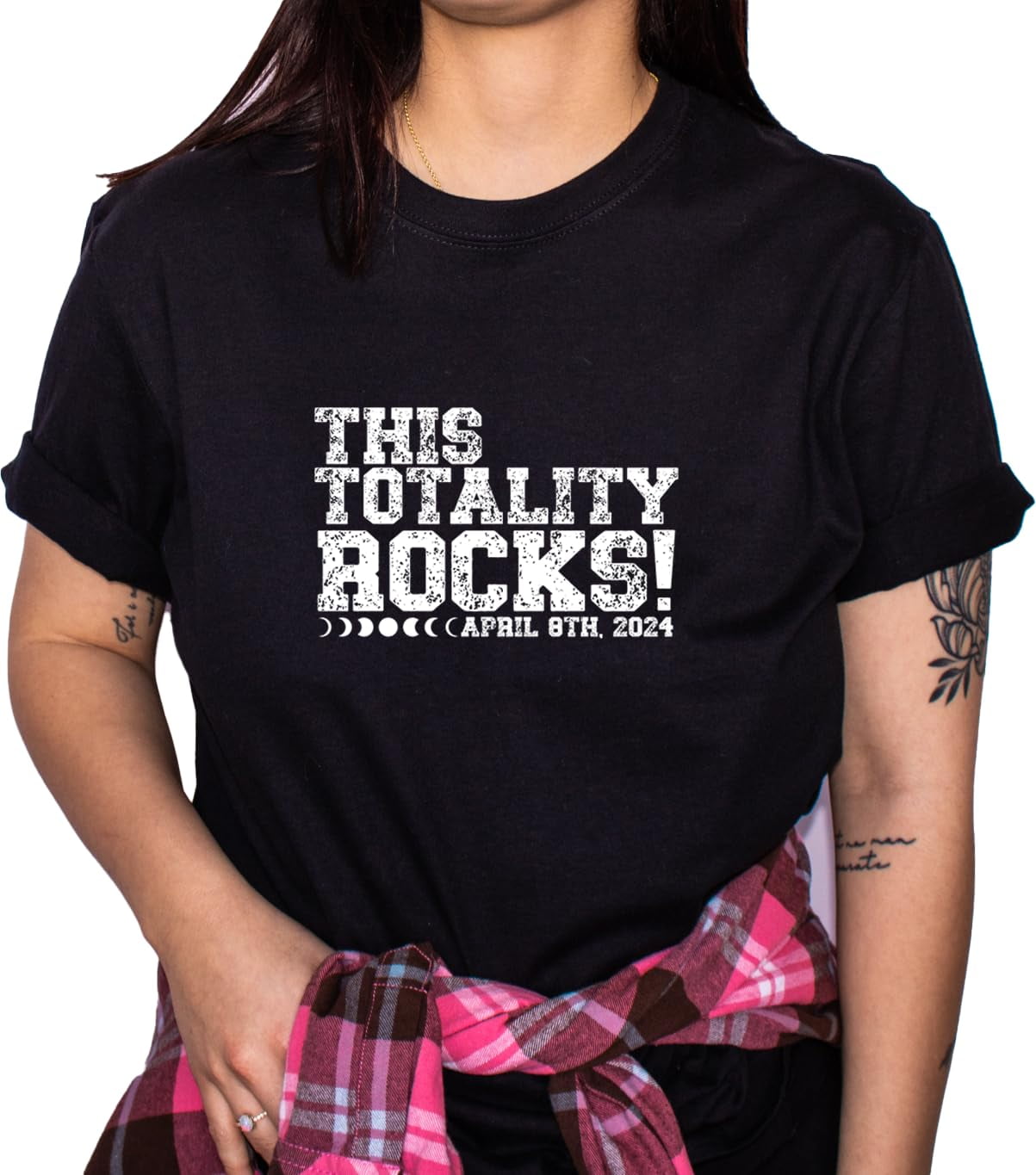 This Totality Rocks Total Eclipse 2024 Short Sleeve Shirt - Walmart.com