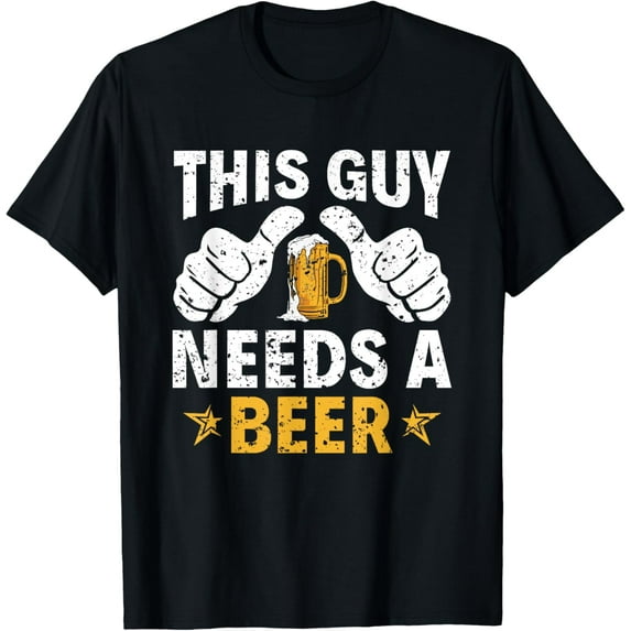 This Type Needs a Beer Funny Beer Drinker T-Shirt100% cotton short-sleeved shirt for both men and women
