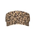 thumbnail image 1 of This Unisex Sunshade Open-Top Hat Features An Open-Top Design That Is Not Stuffy And Has A Curved Eave Leopard Skin Print Style Darkgreen_4, 1 of 8