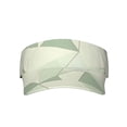 thumbnail image 1 of This Unisex Sunshade Open-Top Hat Features An Open-Top Design That Is Not Stuffy And Has A Curved Eave Palegreen Geometric Lines_3, 1 of 8
