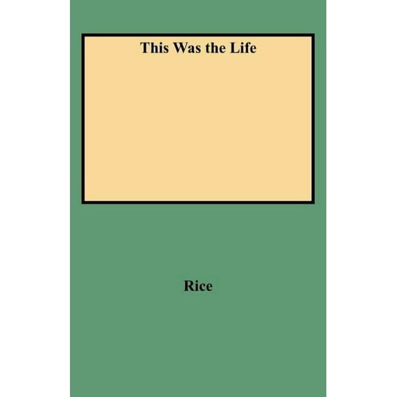 This Was the Life, (Paperback)