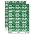 thumbnail image 1 of This Work Makes Me Ha-Pea Happy Teacher Student School Sticker Set - Dark Green - Matte Finish - 1.75" Medium, 1 of 7