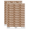 thumbnail image 1 of This Work is Spec-taco-lar Spectacular Teacher Student School Sticker Set - Brown - Gloss Finish - 1.75" Medium, 1 of 7