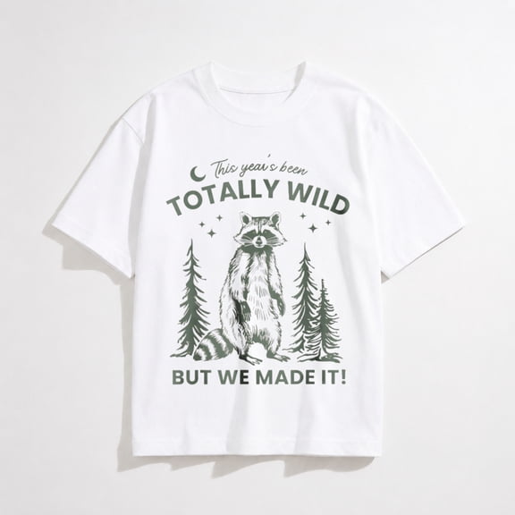 This Year Has Been Wild But We Made It Teacher Graphic T-Shirt, Last Day Of School Tee