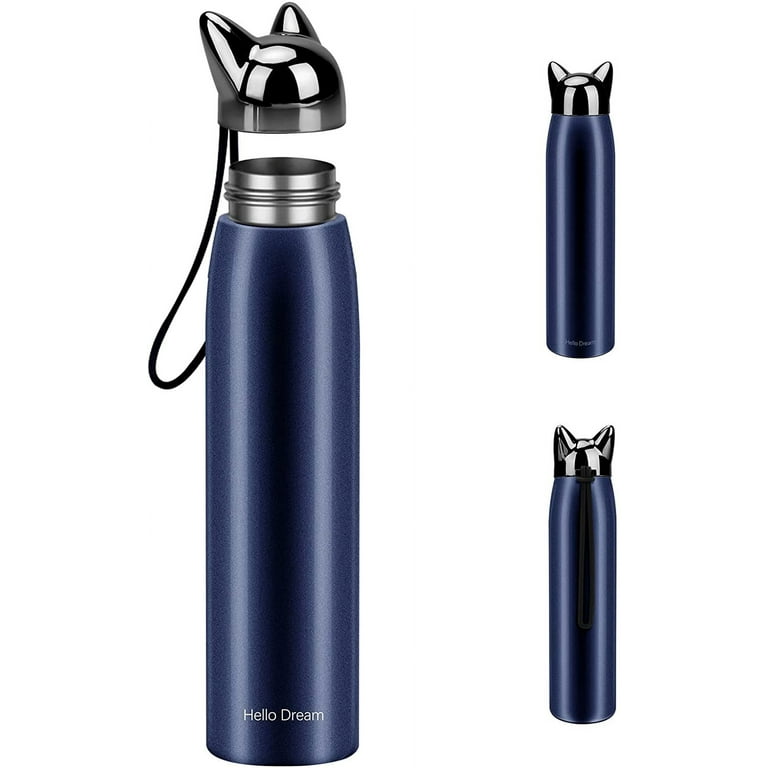 H2OBotté Stainless Steel Vacuum Insulated Water Bottle – Triple-Walled– Pro-Grade Leakproof Stainless Steel Travel Flask – 24 Hours Cold 12 Hours