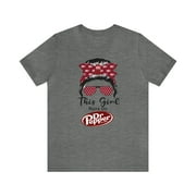 413 Creations Unisex Short Sleeve Crew Neck Dr. Pepper Graphic T-Shirt (Adult)