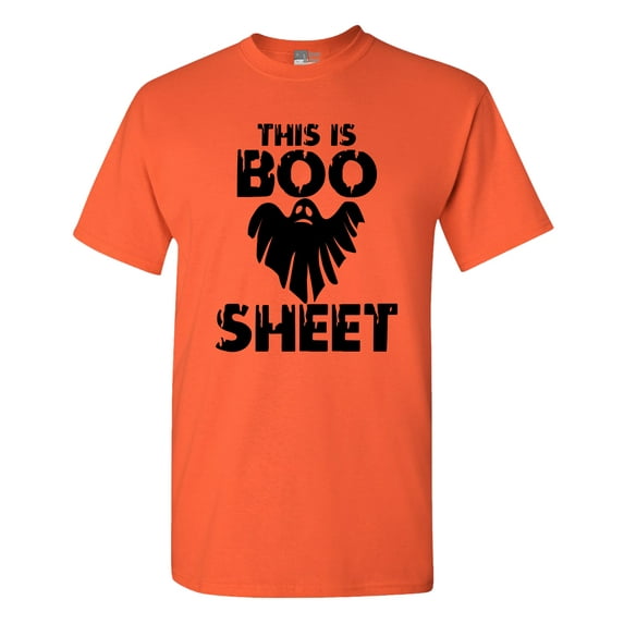 This is Boo Sheet Funny Halloween Costume DT Adult T-Shirt Tee