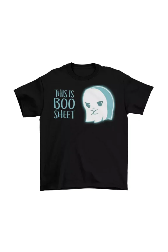 This is Boo Sheet T-Shirt Unisex Adult Funny Halloween Fall Ghost Sizes New | eBay