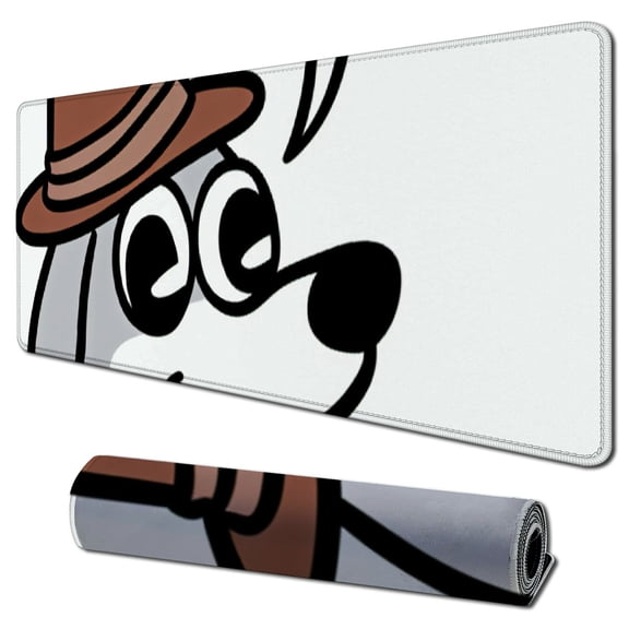 This is Fine Dog Fire Funny Meme Mouse Pad Non-Slip Gaming Mouse Pad with Stitched Edge Computer Pc Mousepad Rubber Base for Office Home