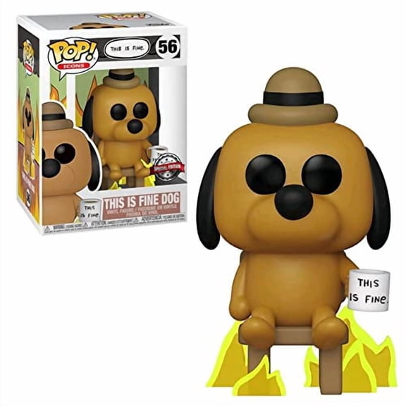 This is Fine Dog Pop! Vinyl Figure - Entertainment Earth Exclusive