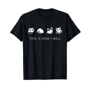 This is How I Roll - Panda Classic T-Shirt