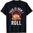 thumbnail image 1 of This is How I Roll Poker Cards Dice Funny Vegas Gambler Card T-Shirt, 1 of 5