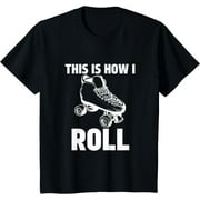 CORATO This is How I Roll Roller Skates Skating Ring Skater T-Shirt