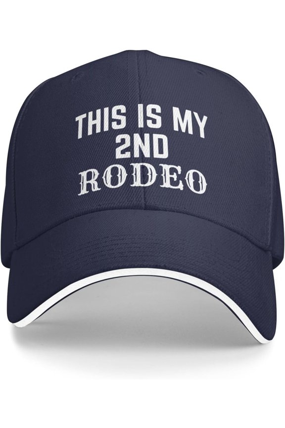 This is My 2nd Rodeo Hat My Second Hat Men Women Baseball Cap Funny Trucker Hat