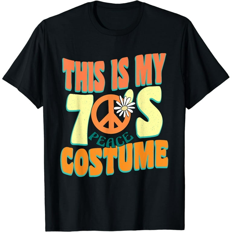 This Is My 70s Costume Halloween T Shirt 1970s Shirt This Is My 70s Costume Halloween T Shirt 1970s Shirt