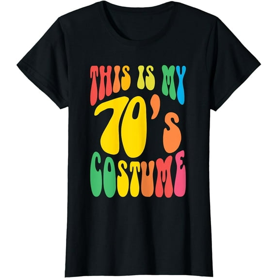 This is My 70s Costume Seventies 1970s Nostalgia Hippie T-Shirt