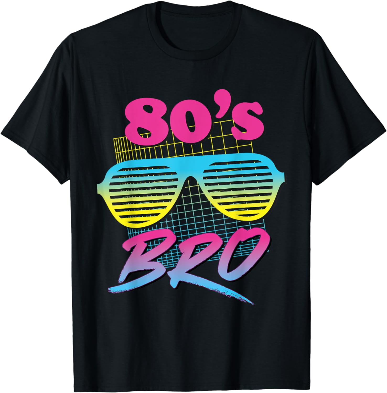 T-Shirt Déguisement 'This Is My 80's Bro' – Idéal Pour Soirée Années 80, Carnaval & Fête Retro