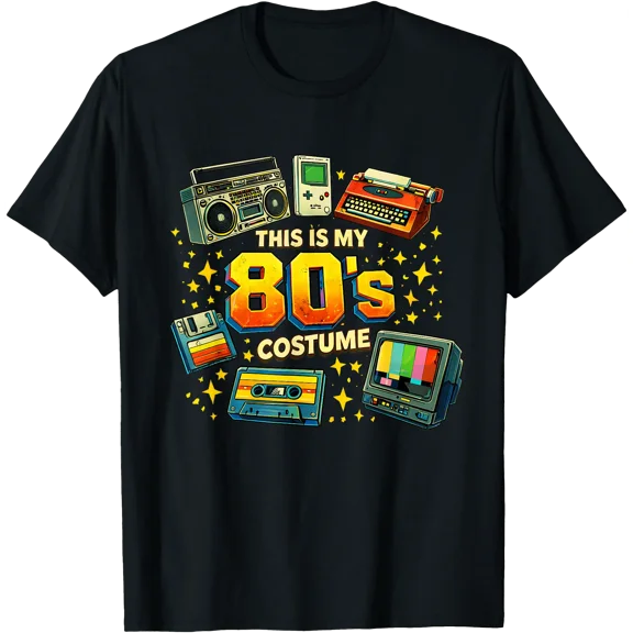 This is My 80s Costume Retro Technology Style Throwback T-Shirt