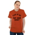 thumbnail image 1 of This is My Cat Hair Shirt Pet Humor Men's Graphic T Shirt Tees Brisco Brands L, 1 of 6