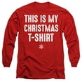 thumbnail image 1 of This is My Christmas T-Shirt Unisex Adult Long-Sleeve T Shirt, 1 of 2