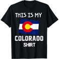 thumbnail image 1 of This is My Colorado Shirt Denver Flag CO Souvenir Mountain T-Shirt, 1 of 3