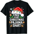thumbnail image 1 of This Is My Noel Pajama Shirt Noel Pjs Men Women T-Shirt BLACK Unisex S-5XL Hot Trending Shirt, Vintage Birthday Gift, 1 of 4