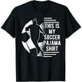 thumbnail image 1 of This is My Soccer Pajama Shirt for Players Teens Boys T-Shirt, 1 of 3